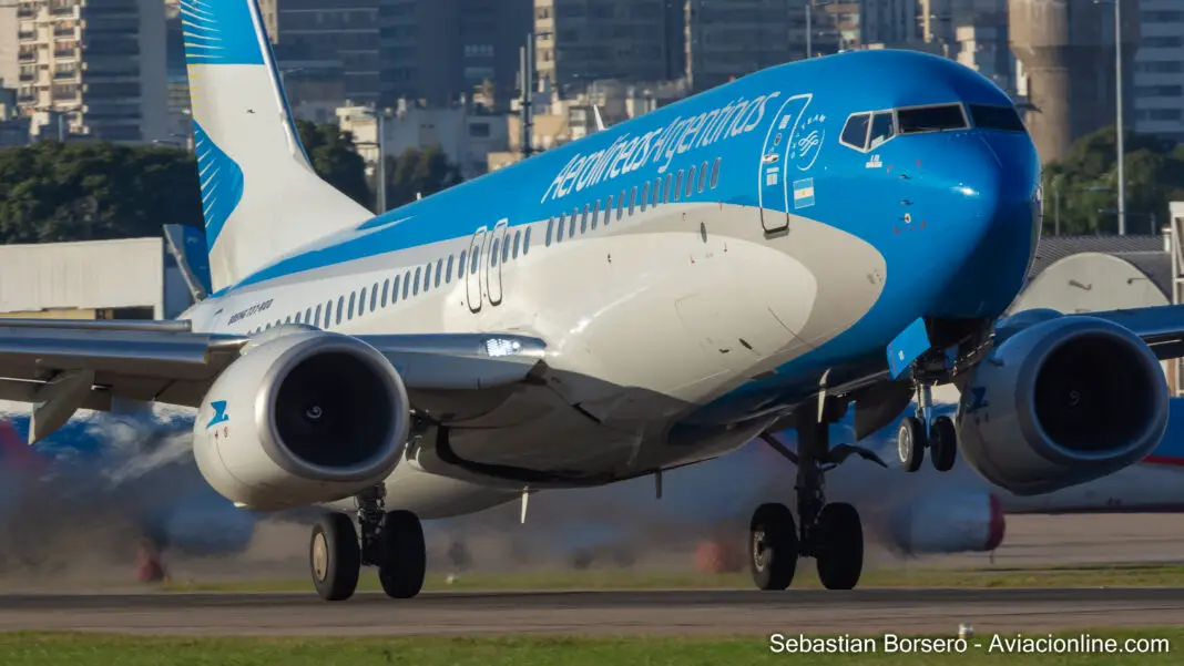 Aerolíneas Argentinas empezó a comercializar sus vuelos entre Bariloche