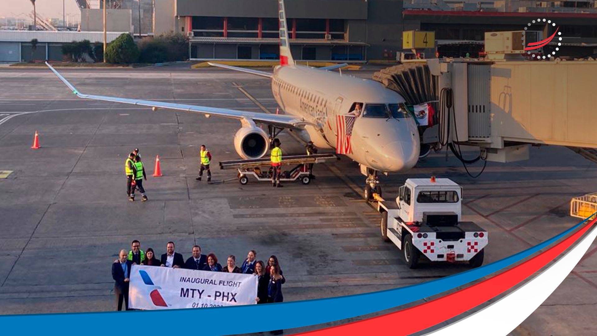 American Airlines Inaugur Sus Vuelos Entre Monterrey Y Phoenix Lado Mx