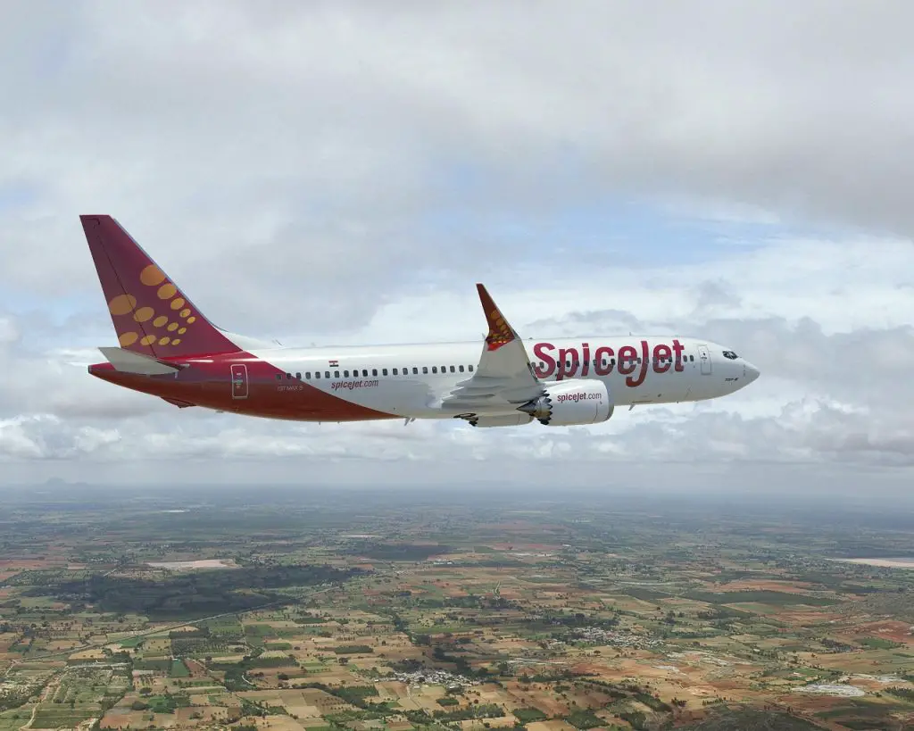 SpiceJet - Boeing 737 MAX 8