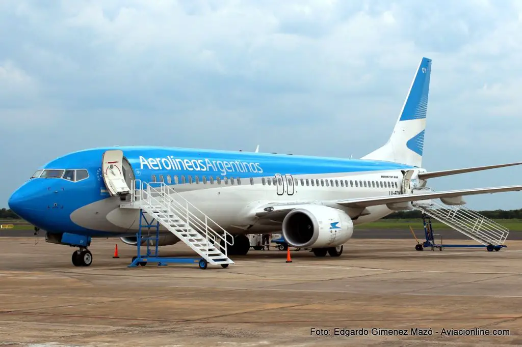 Boeing 737-800 LV-FQY de Aerolíneas Argentinas