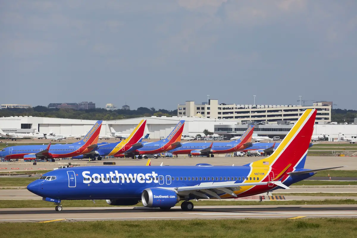 Boeing 737 MAX 8 Southwest Airlines