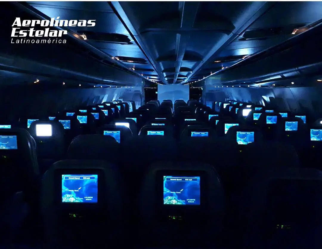 Airbus A340 300 Aerolineas Argentinas Interior
