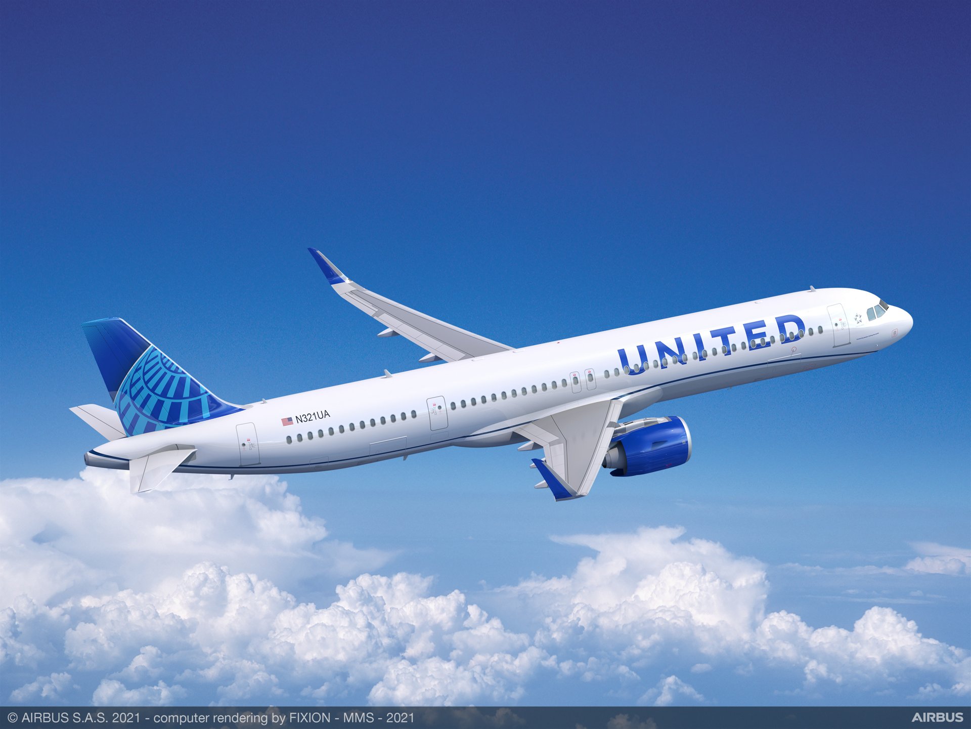 United Airlines AIrbus A321neo