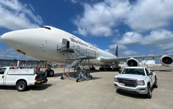 Boeing 747-8F UPS