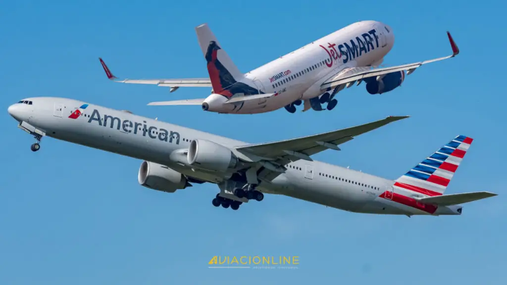 American Airlines y JetSMART