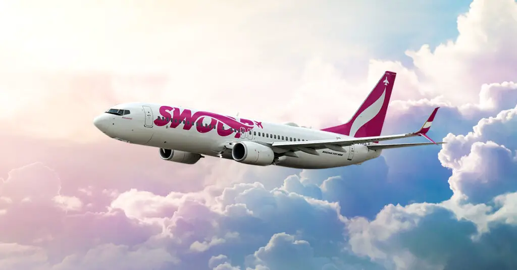 Swoop Airlines B737-800. Foto: Swoop Airlines