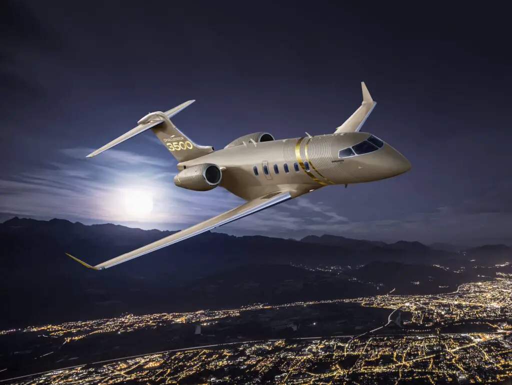 Bombardier Challenger 3500. Foto: Bombardier