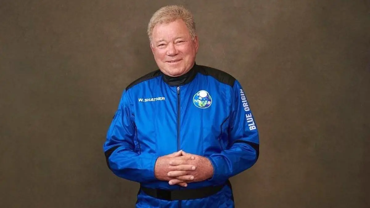 William Shatner Kirk Blue Origin