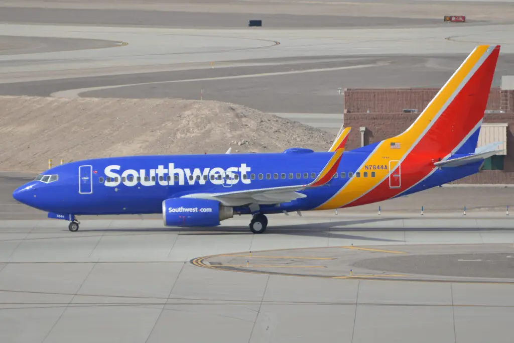 Southwest Airlines Boeing 737-700