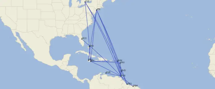 Caribbean Airlines Boeing 737-8 debuts in Guyana - Aviacionline.com