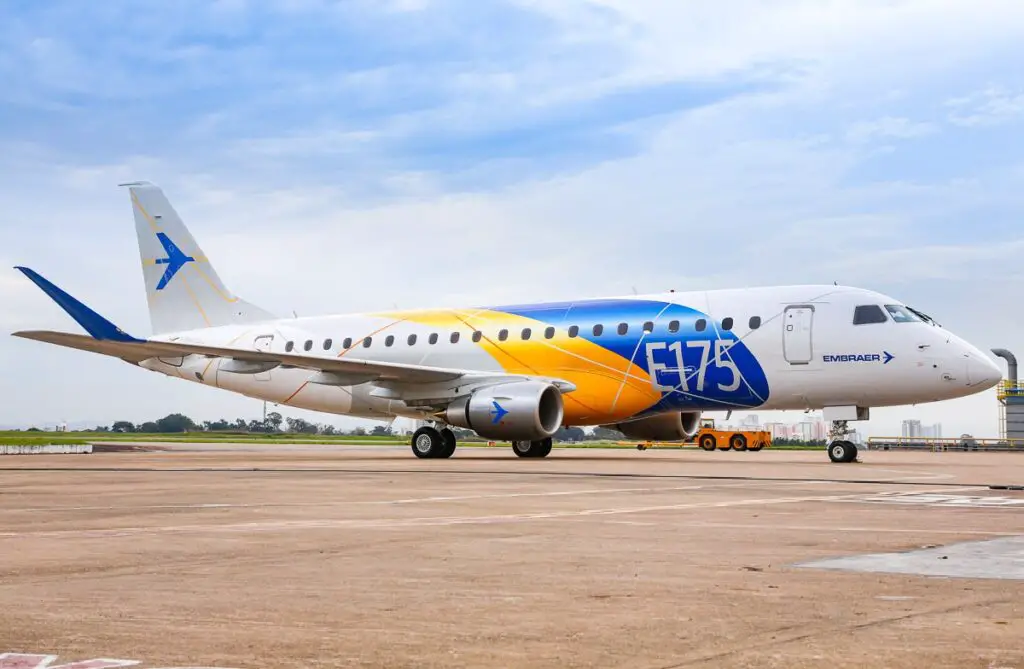 Embraer-175-E175. Foto: Embraer