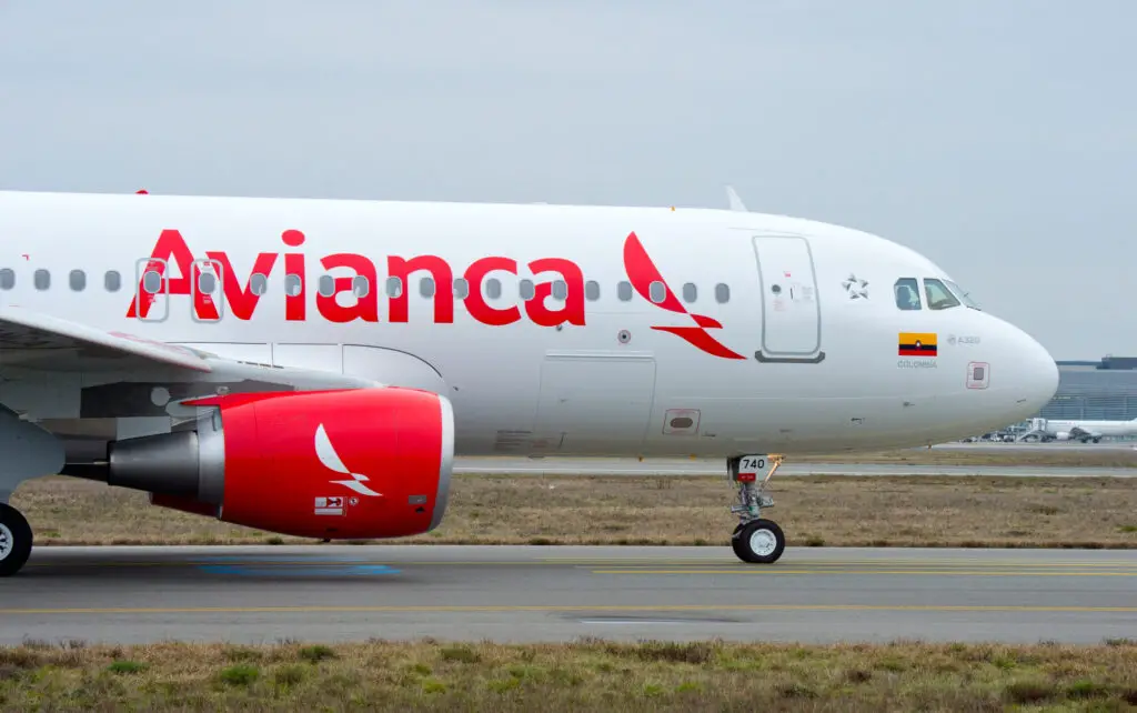 Airbus A320 de Avianca