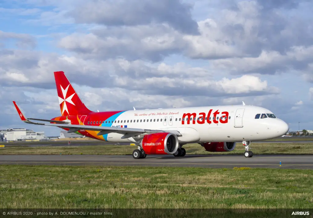 Airbus A320neo de Air Malta