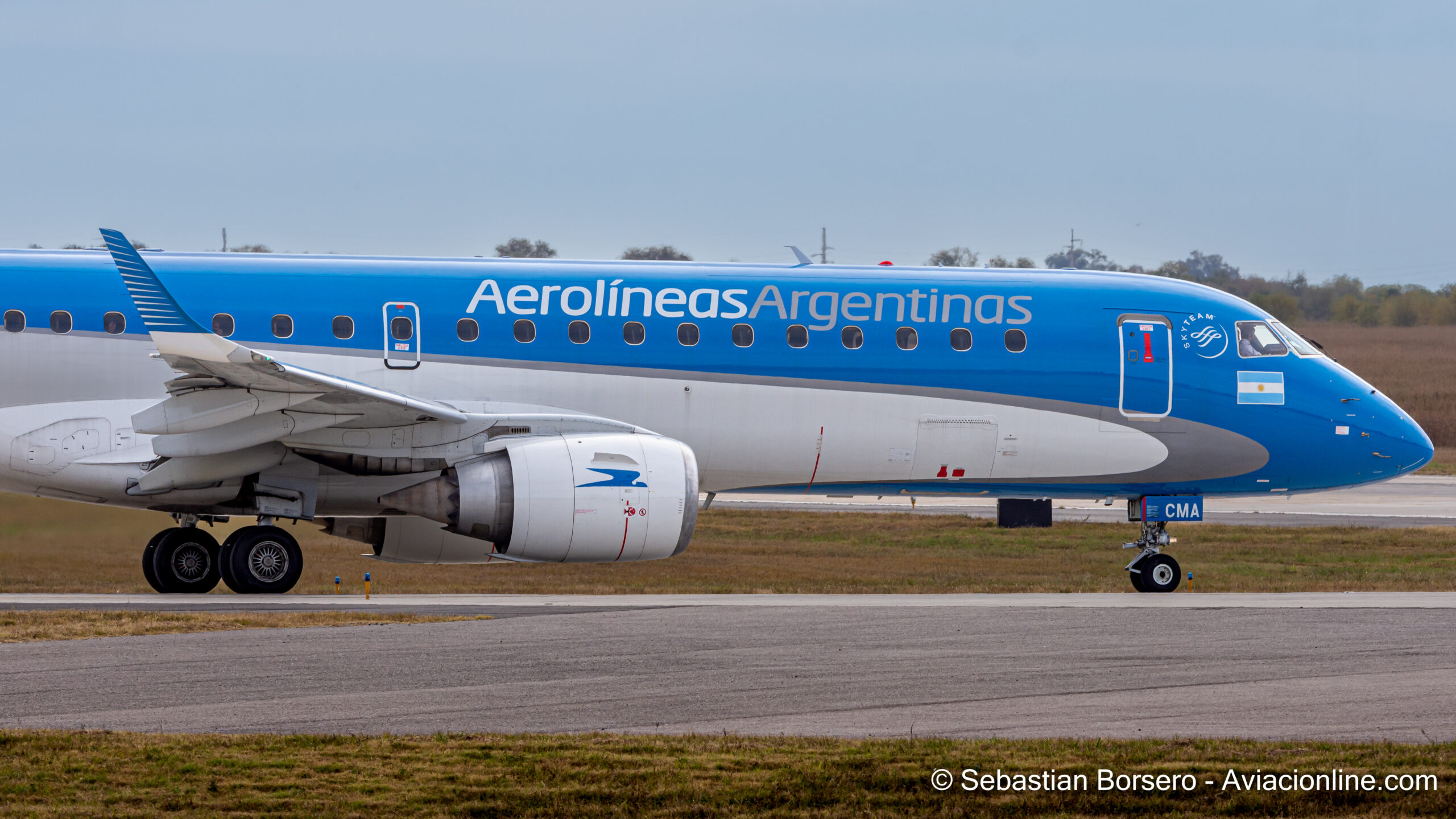 An Embraer 190 Of Aerolineas Argentinas Arrived In El Salvador 8562