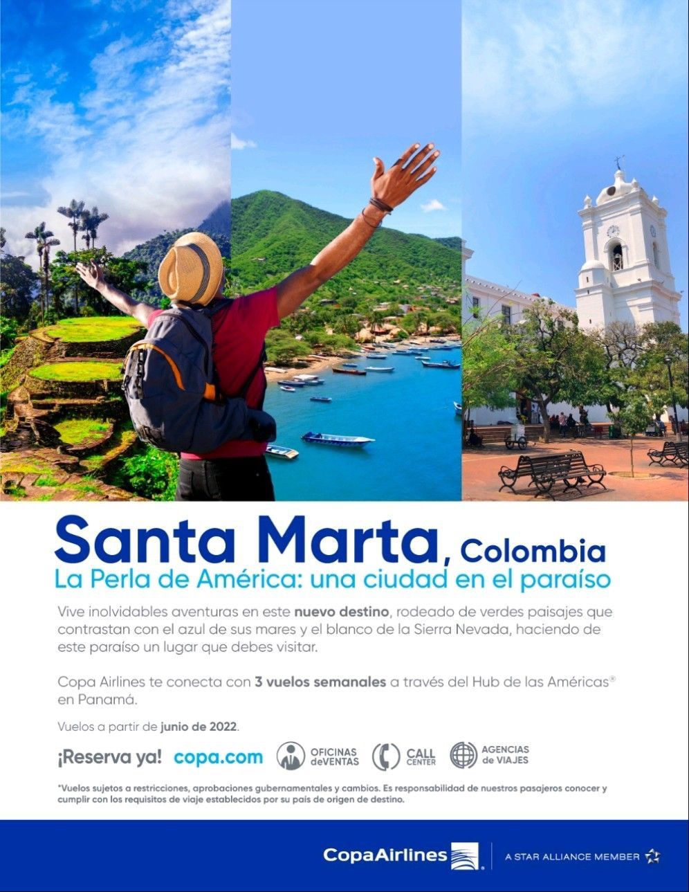 Copa Airlines Santa Marta