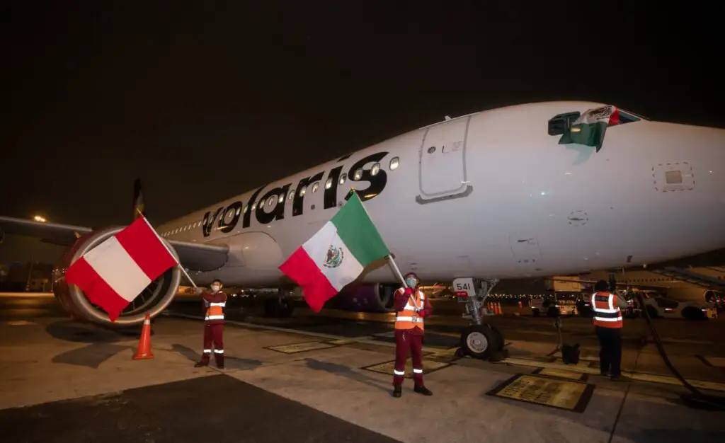 Volaris inaugural a Peru