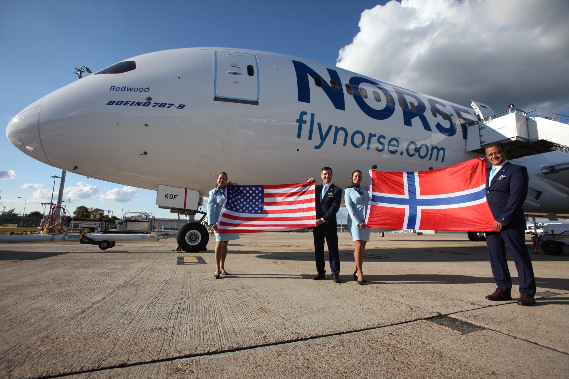 Norse Atlantic first flight Norway - United States