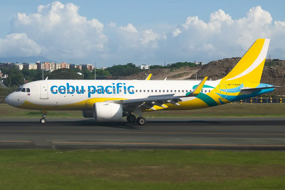 Airbus A320neo RP-C4109 Cebu Pacific Manila Airport/Aeropuerto (MNL)