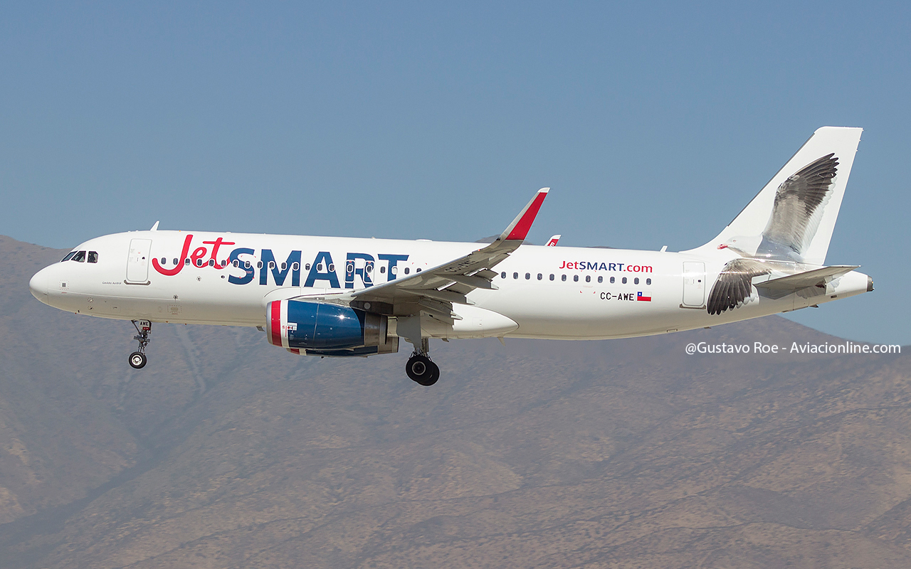 Airbus A320-232 -JetSMART - CC-AWE