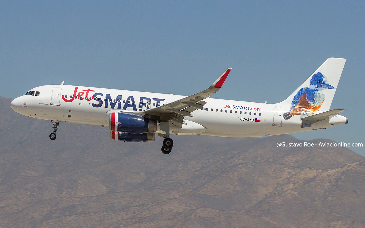 Airbus A320-232 -JetSMART - CC-AWB