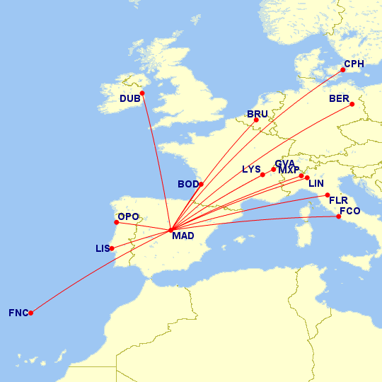 Iberia Winter Europe