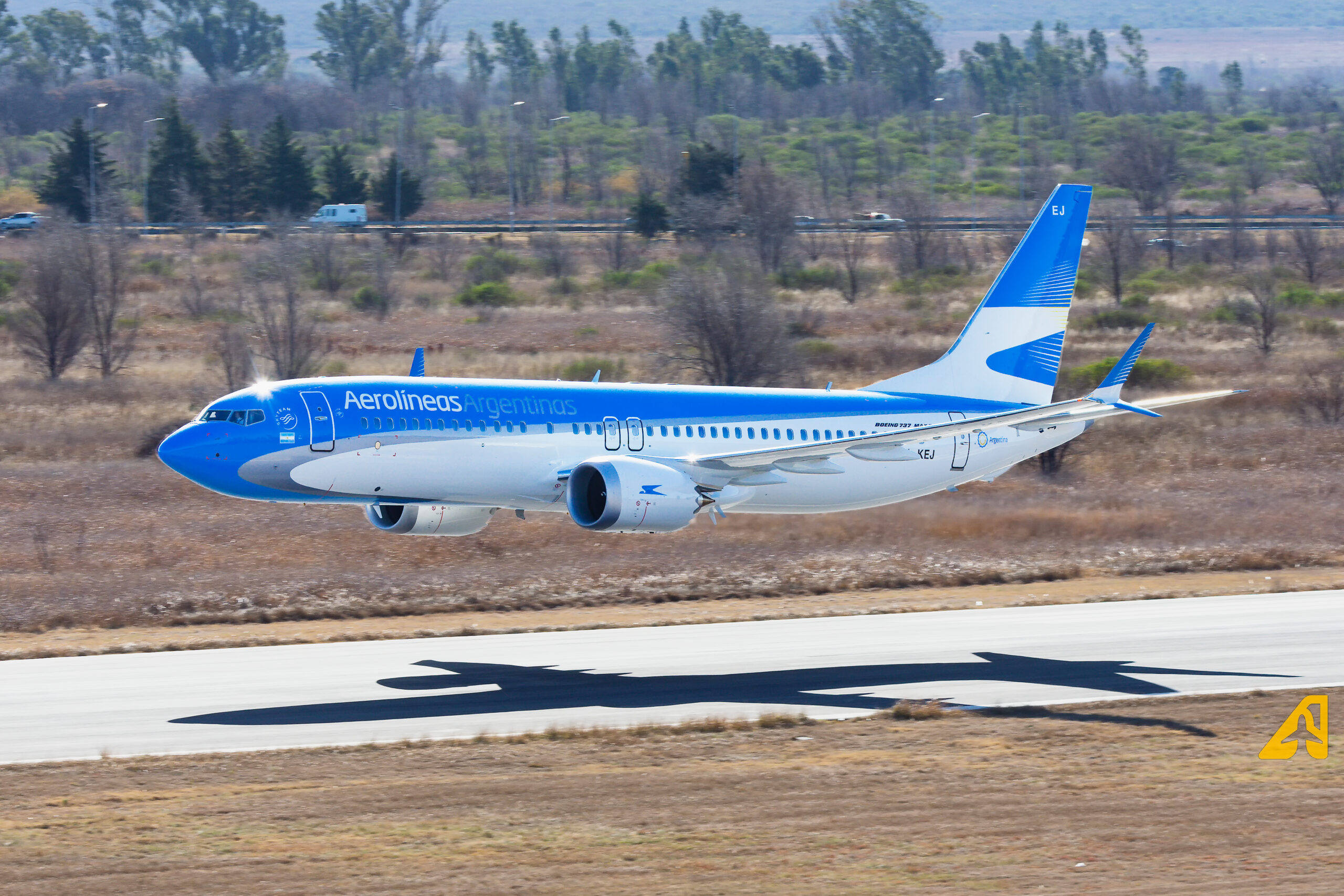 LV-KEJ Aerolineas Argentinas Boeing 737-8 MAX-Roe Edition