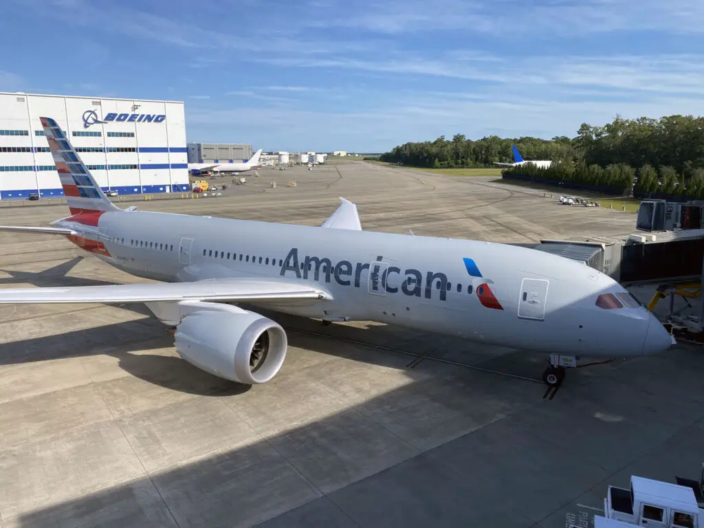 Boeing 787 de American Airlines