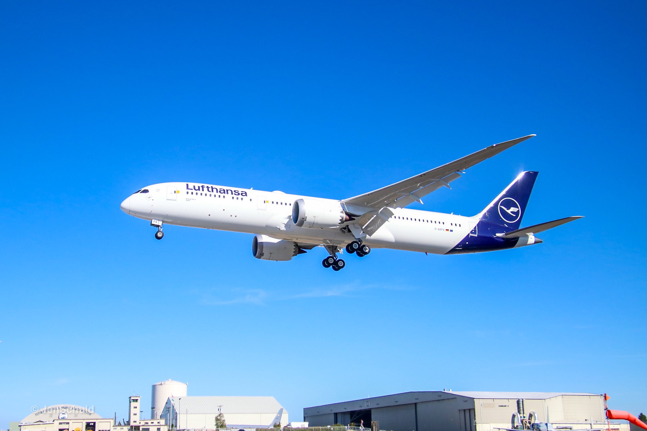 Primer Boeing 787-9 Dreamliner de Lufthansa en PAE 1/3