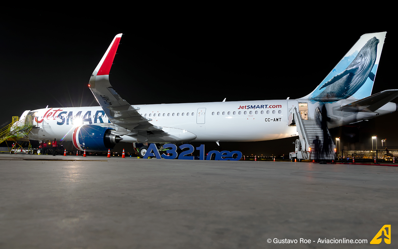 Airbus A321-271N - JetSMART - CC-AWT