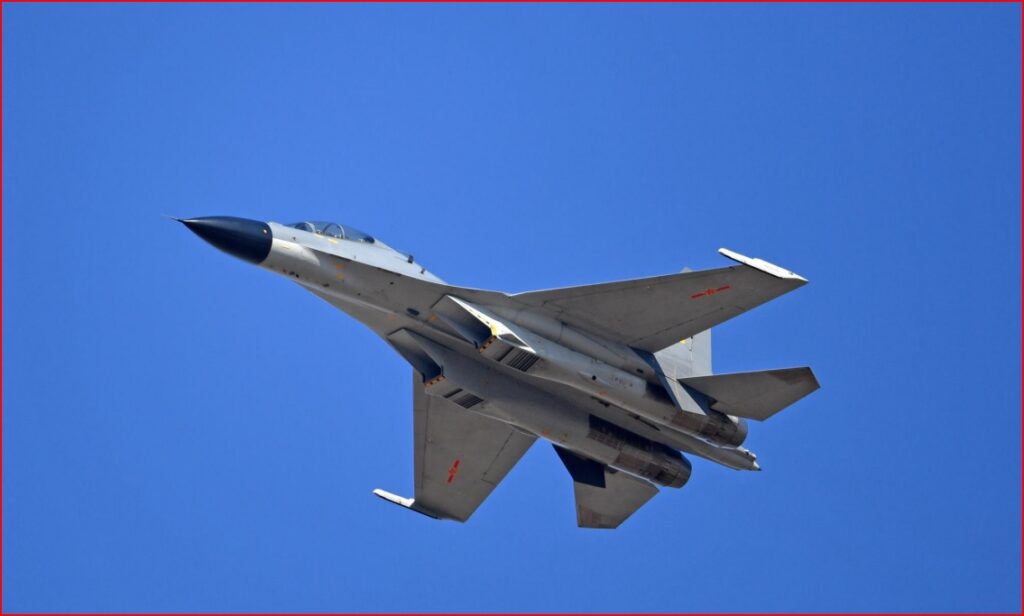 PLAAF Pelosi Taiwan J-11