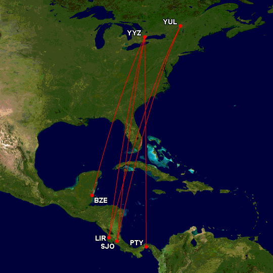 Air Canada resumes flights to Panama Aviacionline