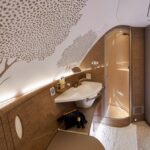 Baño - Spa de los A380 de Emirates