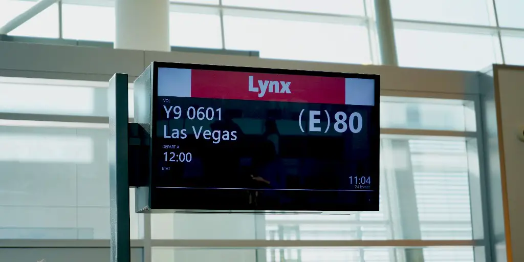 Lynx Air comenzó sus vuelos entre Calgary y Las Vegas