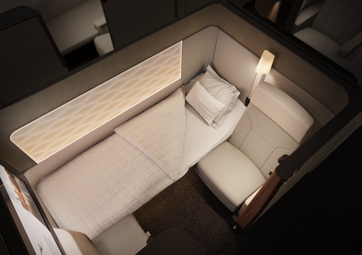 Qantas Airbus A350-1000 First Class