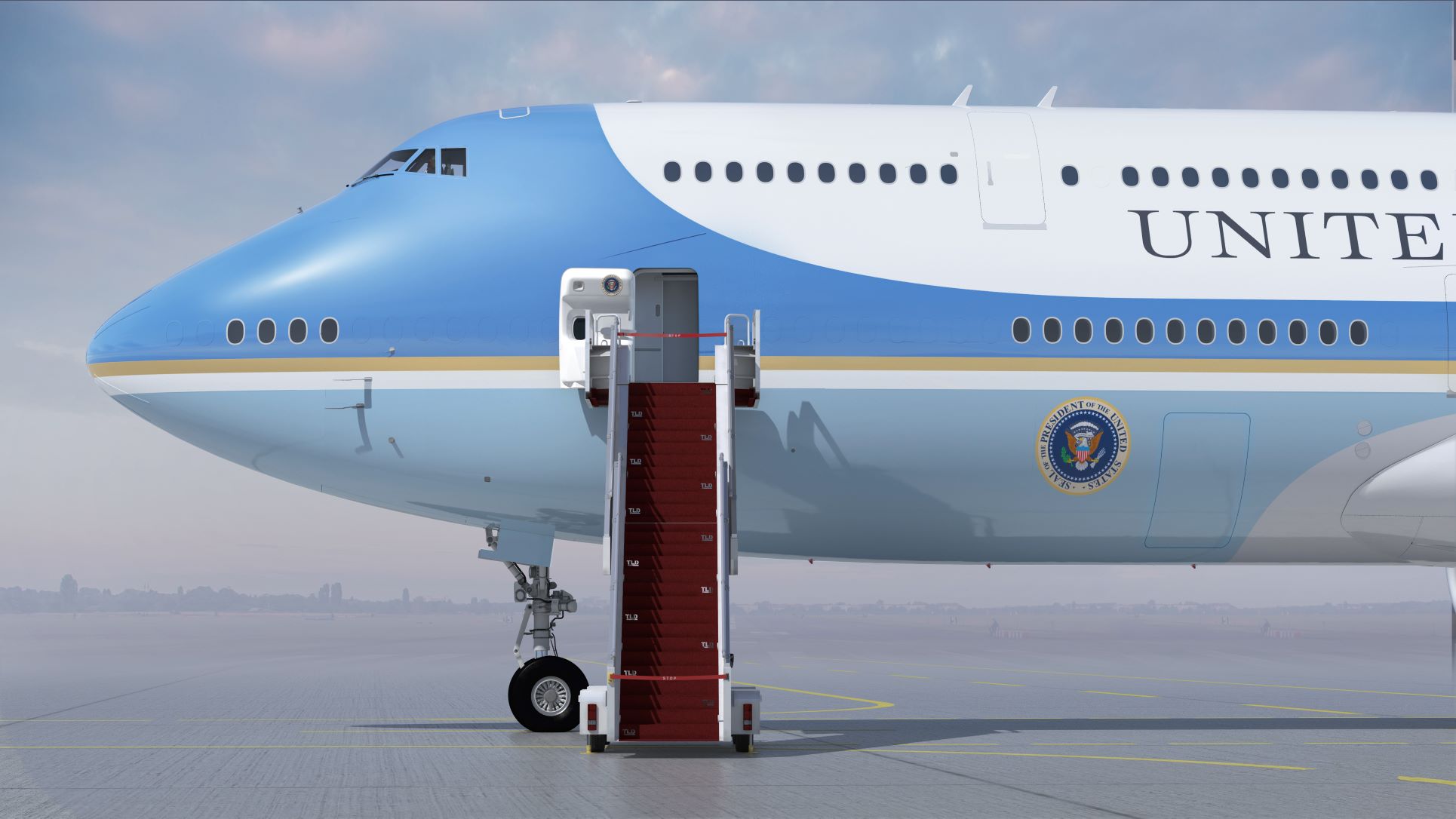 VC-25B Air Force One Boeing 747