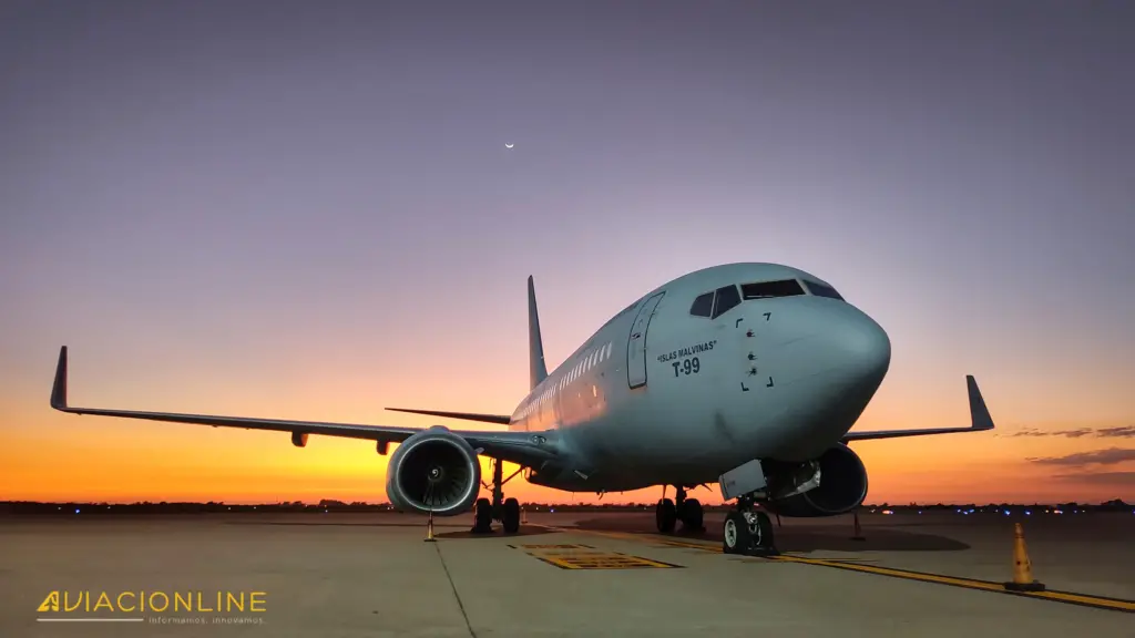 Argentine Air Force Boeing 737 to RIAT 2023 Air Tattoo