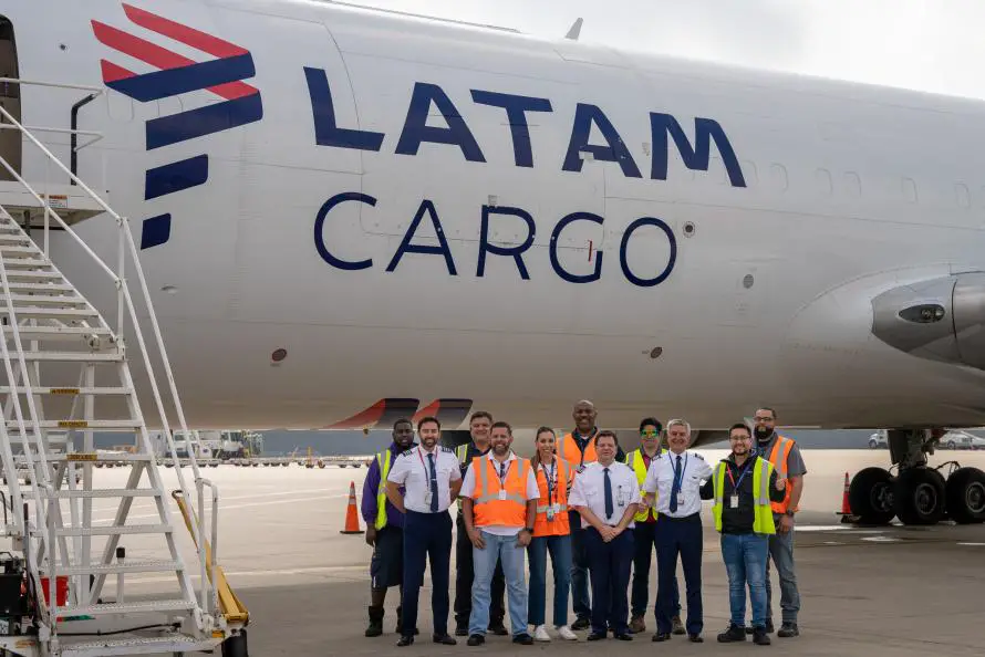 LATAM Cargo Boeing 767 Houston