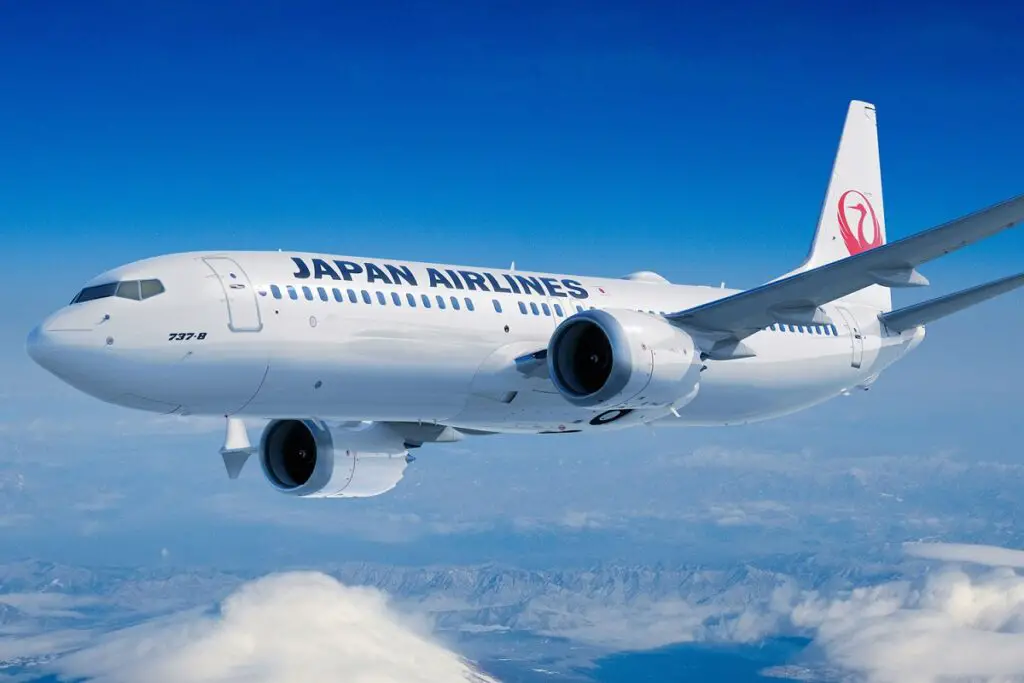 Boeing 737 MAX 8 de Japan Airlines