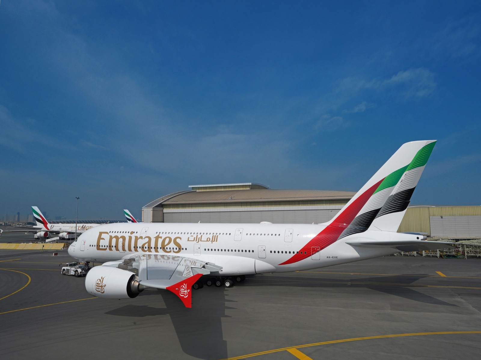 Airbus A380 de Emirates con el nuevo livery - Marzo 2023