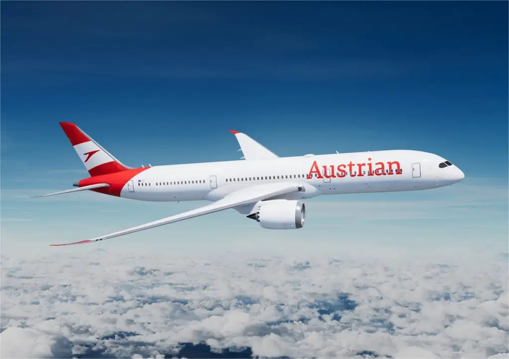 Austrian Airlines Boeing 787 Dreamliner