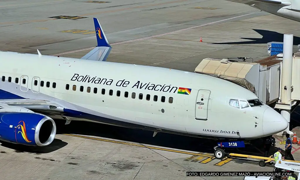 BoA Boliviana de Aviacion Boeing 737-800 CP-3138 - Guarulhos Bolivia