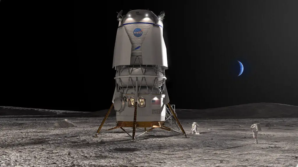 Blue Moon Bezos NASA Luna