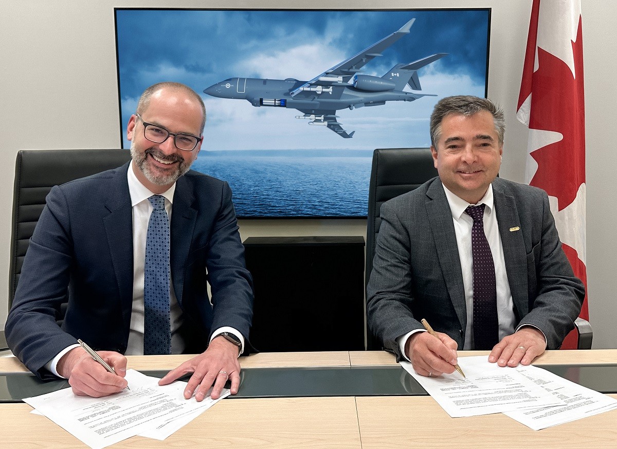 BOMBARDIER DEFENSE Y GENERAL DYNAMICS MISSION SYSTEMS-CANADA COLABORAN PARA ENTREGAR EL AVIÓN MULTI-MISIÓN DE CANADÁ