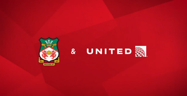 Wrexham Afc 2023 United Airlines Dragon Wing Red Jersey Shirt