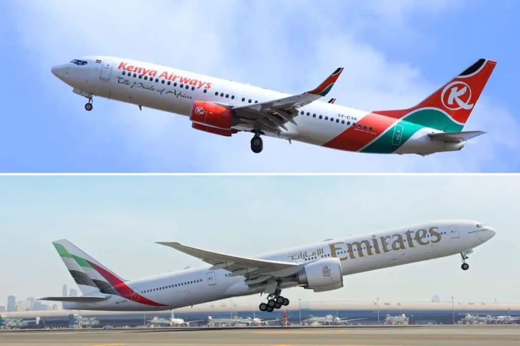 Emirates y Kenya Airways firman acuerdo de código compartido