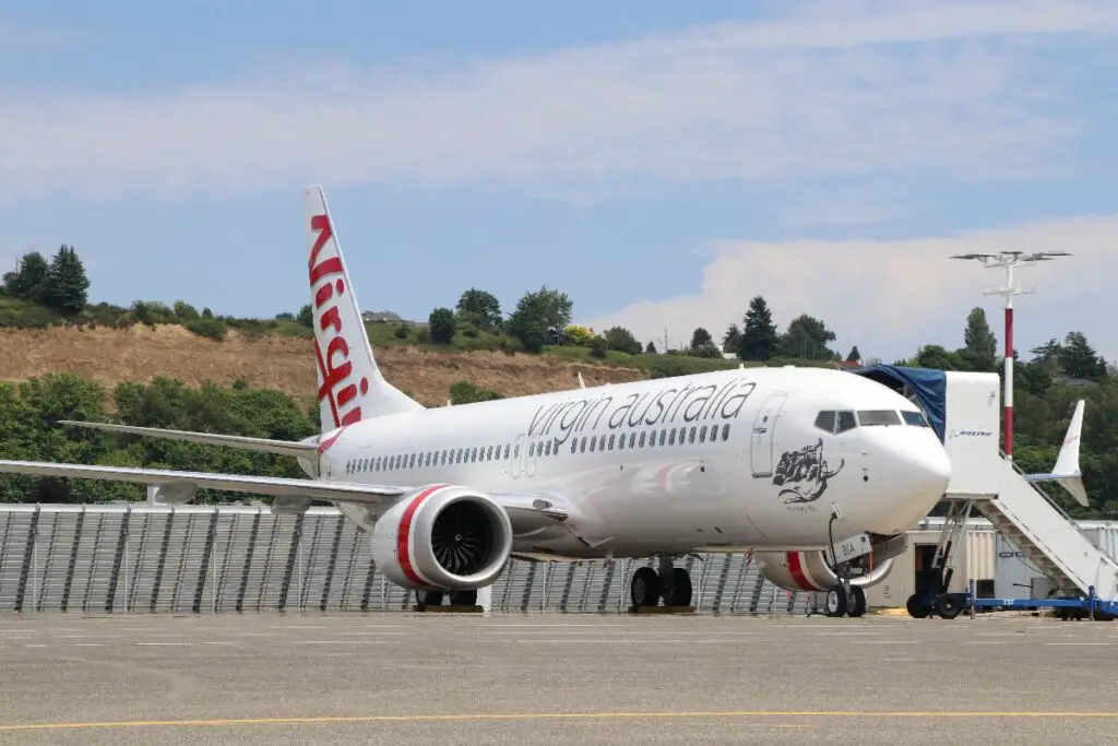 Virgin Australia First Boeing 737 MAX 8