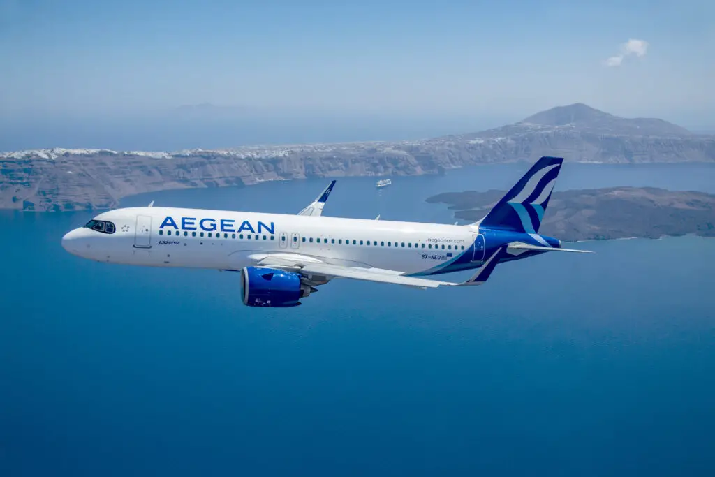 Aegean Airbus A320neo SX-NEO