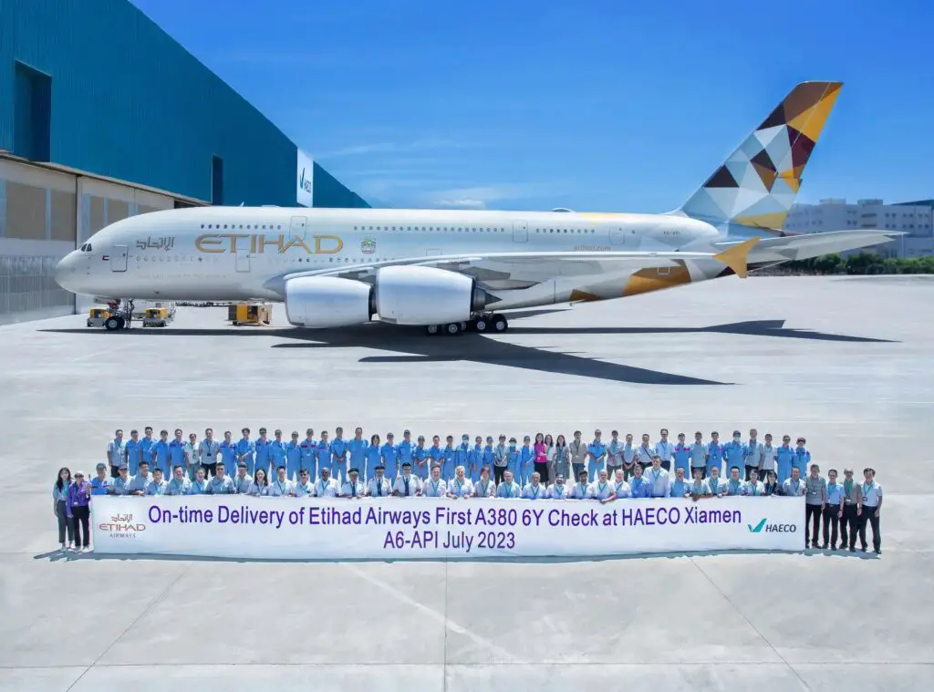 Etihad Airbus A380