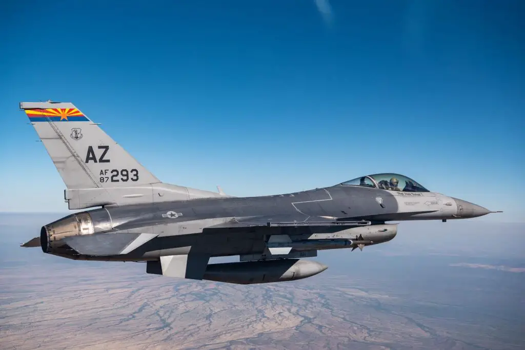 Ala 162 de la Guardia Aérea Nacional (USAF) entrenará pilotos ucranianos de F-16