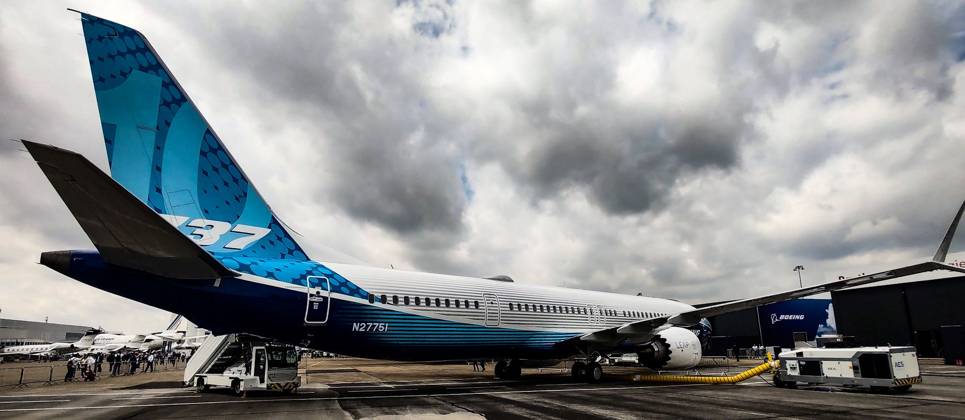 Boeing 737 MAX-10 at 2023 Paris Air Show